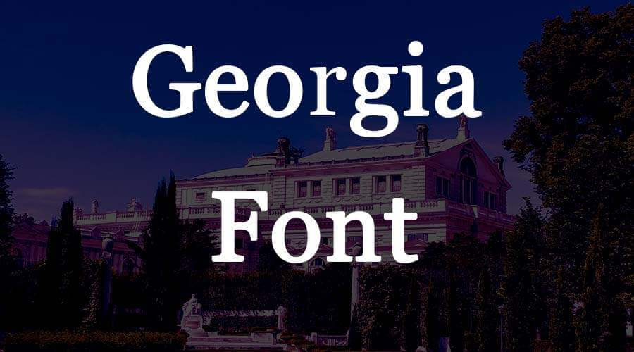 download georgian font